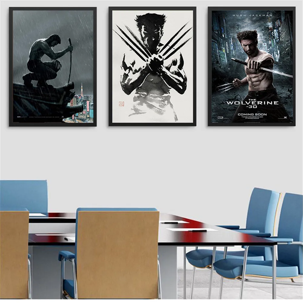 Movie Poster Wolverine X Men Pictures Superhero Painting Wall