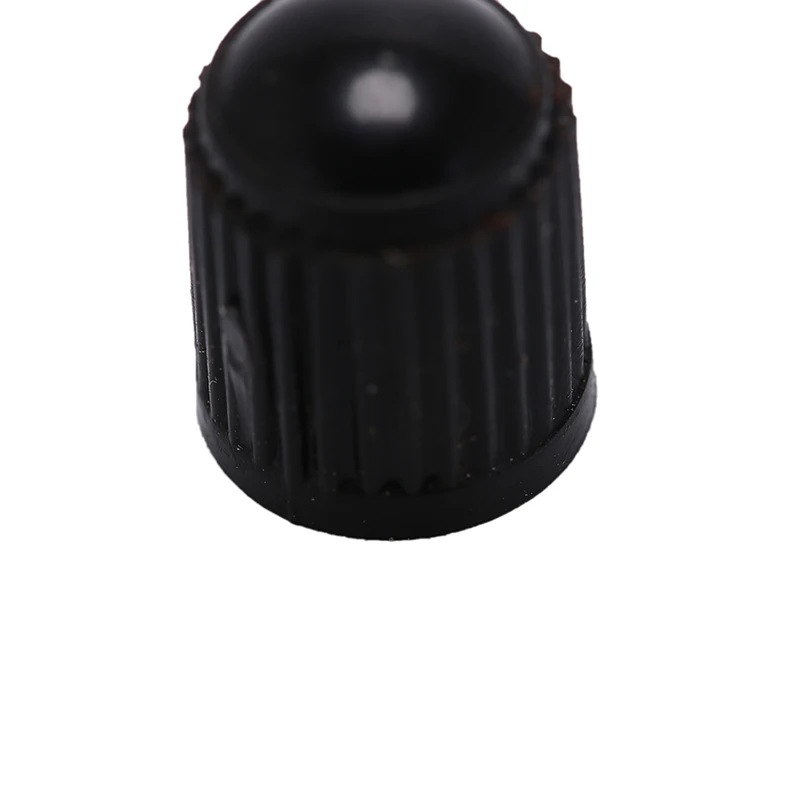 50Pcs Motorcycle Auto Wheel Dust Cover Lid Black Plastic Truck Car Tire Air Wheel Valve Stem Cap Tyre Valve Stem Caps