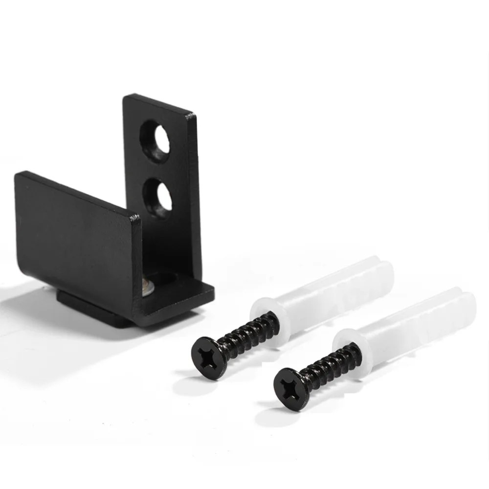1Set Carbon Steel Door Floor Guides Clip Sliding Barn Door Bottom Floor 1set-carbon-steel-door-floor-guides-clip-sliding-barn-door-bottom-floor