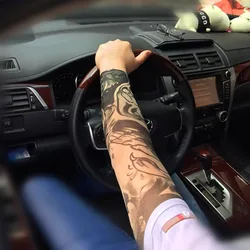 2017 Mangas Del Brazo Protector Solar Elástico Nylon Tatuaje Manga 1 Par Fresco Montar Cuidado Uv Elástico Transpirable Mujeres Hombres Medias Del Brazo 2017 Mangas Del Brazo Protector Solar Elástico Nylon Tatuaje Manga 1 Par Fresco Montar Cuidado Uv Elástico Transpirable Mujeres Hombres Medias Del Brazo