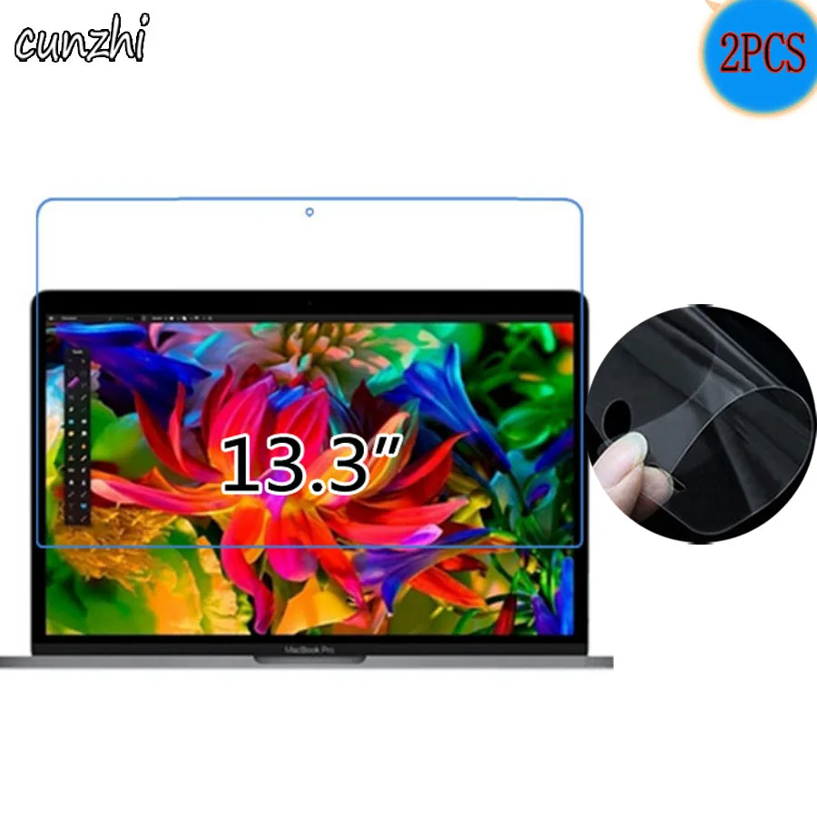 

2PCS Clear Soft Ultra Slim Screen Protector Film For Apple MacBook Pro 13 2016 13.3inch Tablet Protective film
