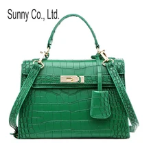 Women messenger bags Crocodile pattern leather pu handbag fashion vintage bolsa feminina women bags