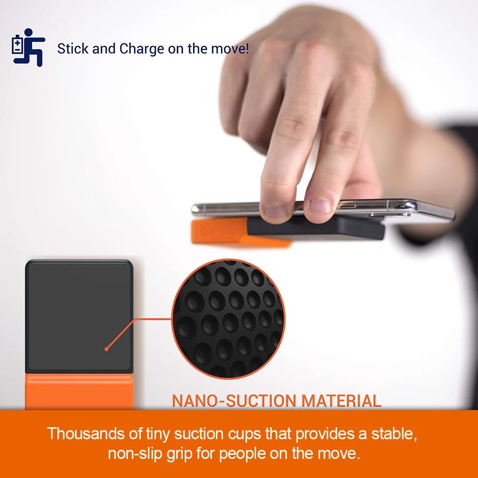 Online BricksPower 3000mAh QI Wireless Charger Power Bank Slim Powerbank External Battery Pack Charger For iPhone Samsung Xiaomi