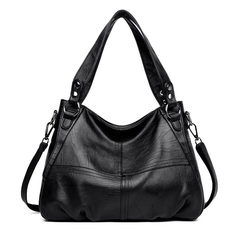 

2019 Designer Women Genuine Leather Handbag Large Capacity Tote Bags For Women Luxury Shoulder Bag Famous Brand Handbags