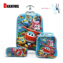 Boy's Car Trolley Case Wheeled Rolling Bag 3D Children Travel Suitcase Trolley School Backpack Kid's Trolley Bags with Wheels medical trolley rolling monitor stand