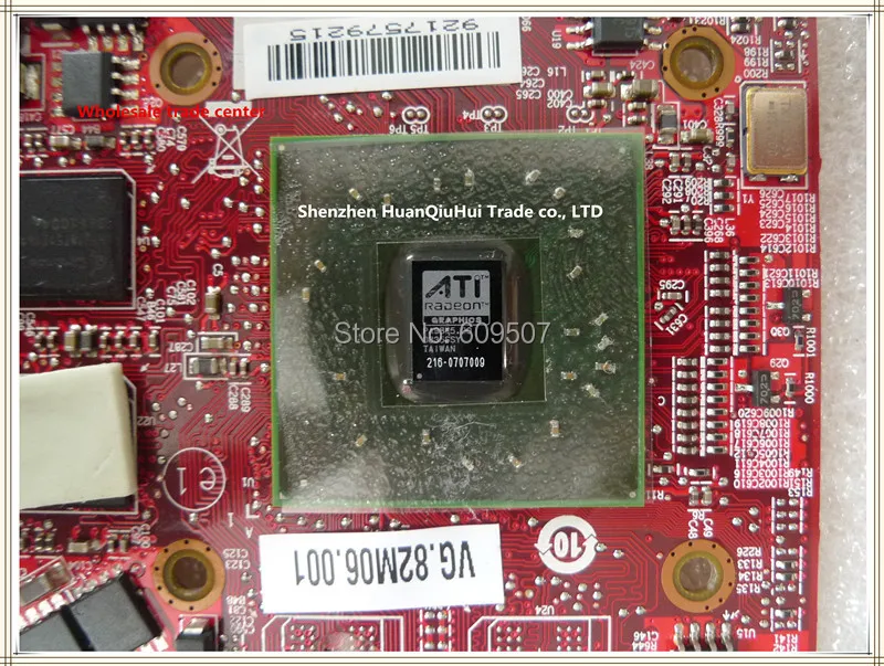 Для acer 7520G 5520G 5520 7520G 7520 notebook DDR2 512MB MXM II графическая Видеокарта ATI Mobile Radeon HD 3470 HD3470