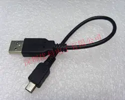 Для mini 5pin usb Дата-кабель для зарядки Т-экранированный медный короткие 23 см mp3 mp4