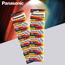 Panasonic Original 10 unids/lote cr 2032 pilas de botón 3V batería de litio para reloj Calculadora de Control remoto cr2032