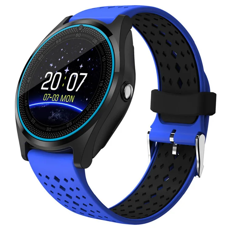 UiRiQi-V9-HR-Smart-Watch-with-Camera-Bluetooth-Smartwatch-SIM-Card-Wristwatch-for-Android-Phone-Wearable-Fitness Tracker-Activity Tracker Smart band (27)1