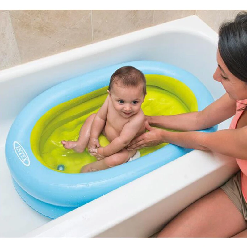 

Baby bathtub Inflatable pool for indoor and outdoor use summer swimming pool water play toy best newborn baby gift