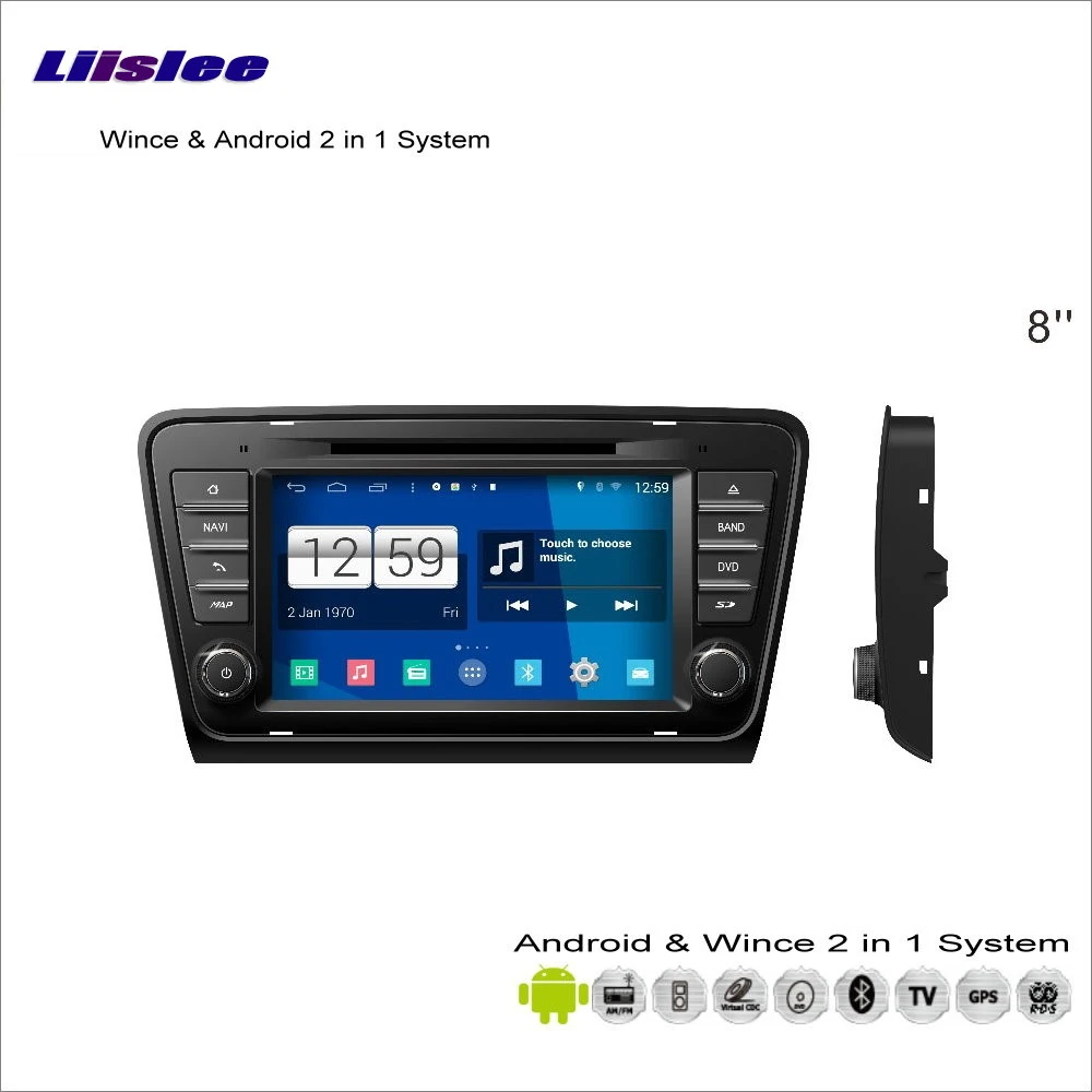 Flash Deal Liislee Car Android Multimedia For Skoda Octavia MK3 2013~2014 Radio CD DVD Player GPS Navi Navigation Audio Video Stereo System 2