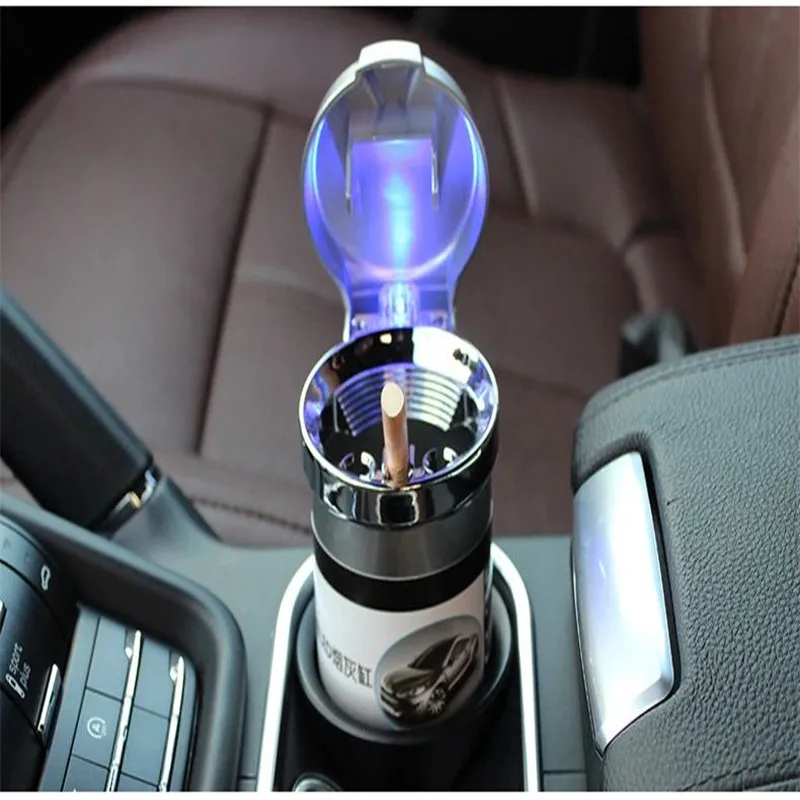 

Car Ashtray Car trash illuminated With LED Light For Volkswagen VW POLO Golf 4 Golf 6 Golf 7 CC Tiguan Passat B5 B6 Jetta Mk5