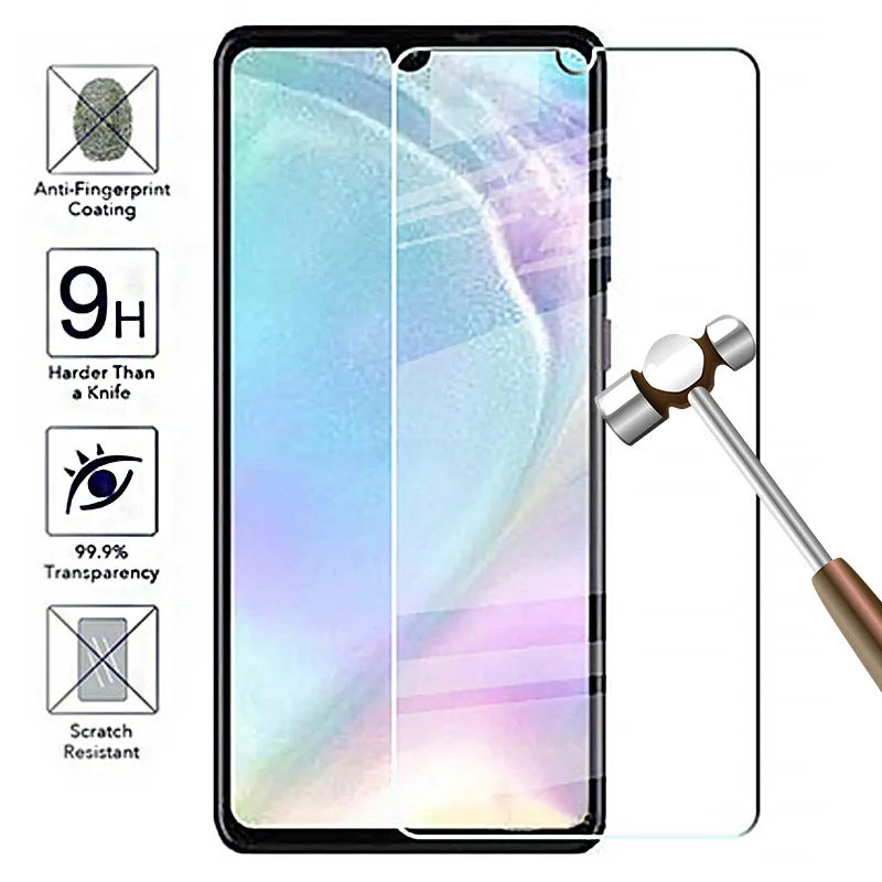 

Protective Glass For Huawei P30 Lite P 30 Nova 4e Tempered Glass tremp phone On Huawai P 30lite P30lite light Nova4e Original 9h