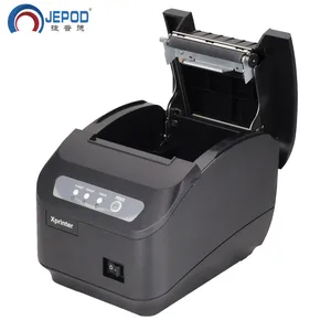 Image 3 - XP Q200II 80mm pulpit termiczna drukarka paragonów opcjonalny interfejs USB + Serial/LAN 200 mm/s szybki rachunek priner z automatyczna gilotyna