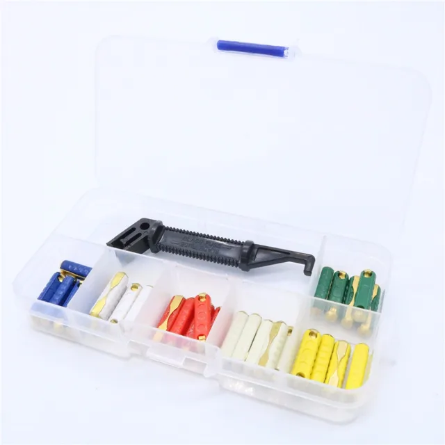 30Pack GBC Automotive European Car Blade Fuse Box Assortment Bakelite