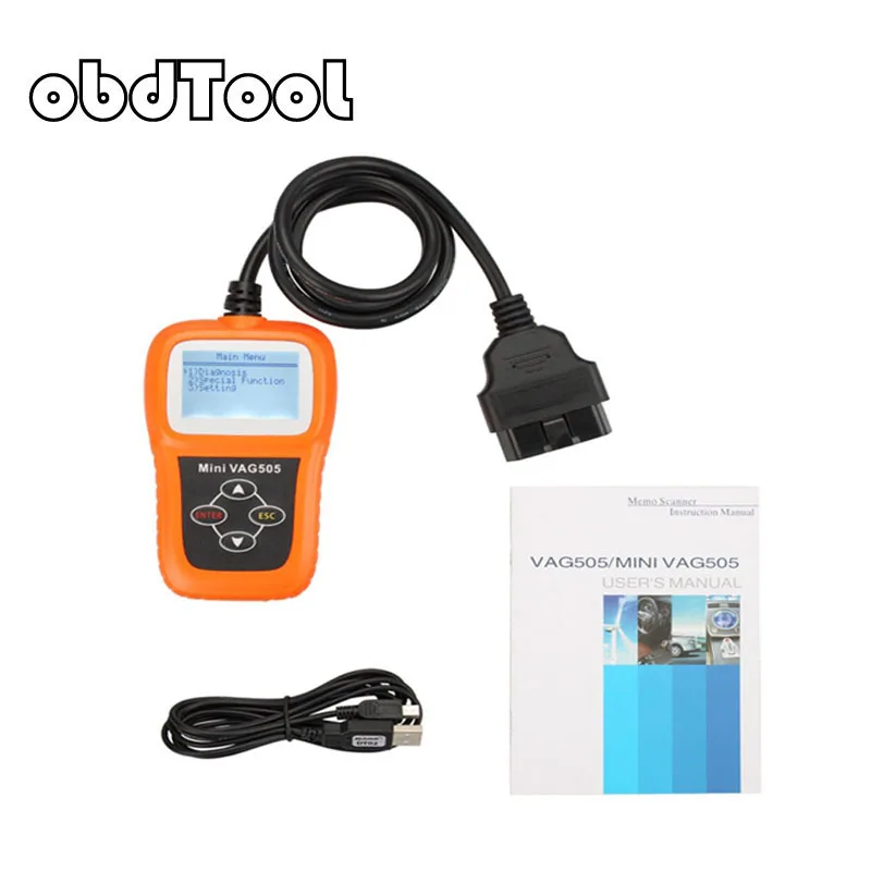 

New Mini VAG505 OBD2 Car Diagnostic Scan Tool VAG 505 OBDII Super Auto OBD 2 II Code reader Scanner Support UDS vehicle LR10