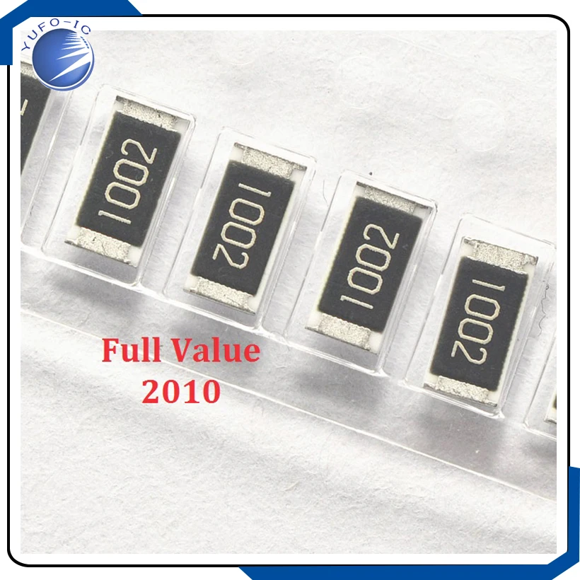 

50PCS 2010 SMD chip resistor Full Value 5% 0123456789R/K/M 0.1.2.3.4.5.6.7.8.9 R K M 0 1 2 3 4 5 6 7 8 9 Ohm Kohm