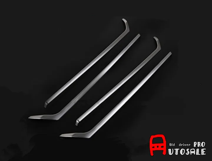 

For BMW X3 F25 2011 2012 2013 2014 2015 Stainless Steel Interior Inside Door Decoration Trim Cover 4pcs Glossy
