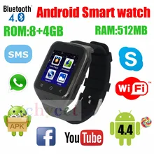 2016 Original Smartwatch S8 3G SIM Phone Smart Uhr Android System Dual Core 3MP Kamera WCDMA GSM GPS TF Unterstützung Wifi Bt 4,0