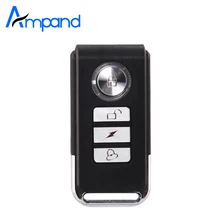 Key Bicycle-Vibration-Spot-Alarm Door-Security-Alarm Ampand Wireless Remote-Controller