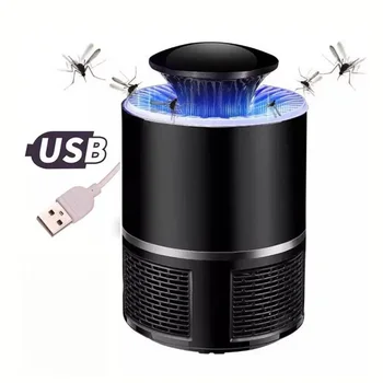 

USB Photocatalyst Mosquito Killer Lamp Lighting Insect Trap Light UV Light Killing Trap Lamp Fly Repeller Use Kitchen Bedroom