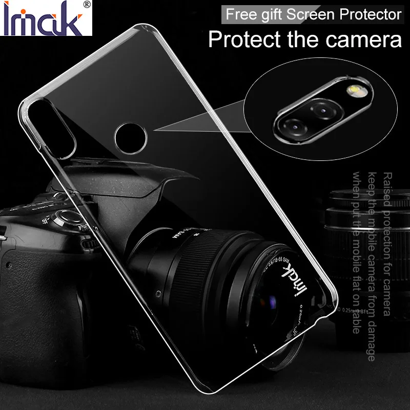 

IMAK Crystal Case II for ASUS Zenfone Max Pro M1 ZB601KL ZB602KL Transparent Durable PC Case Clear Back Cover