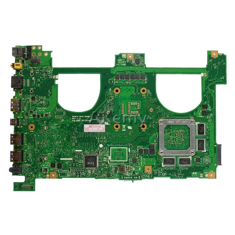 Amazoon I7-4700HQ GTX850M 4GB N550JK Laptop motherboard for ASUS N550J N550JK N550JV Q550JV mainboard N550JX Motherboard