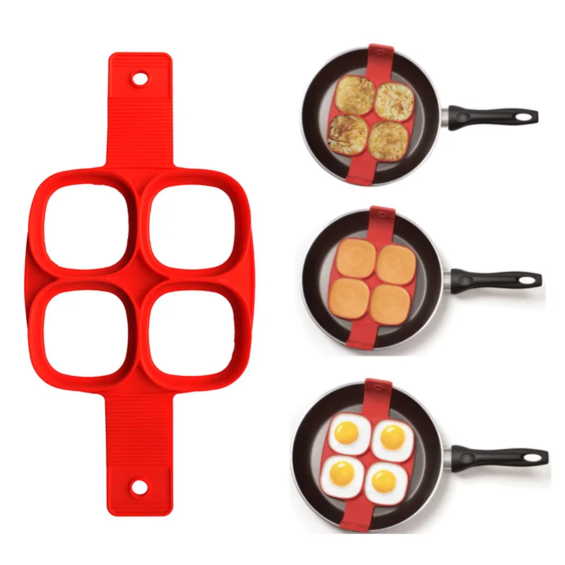 Non Stick Silicone Pancake Maker Perfect Breakfast Egg Mold Kitchen Gadgetsegg moldegg
