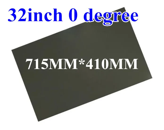 New 32inch 32 inch 0 degree Glossy 715MM*410MM LCD Polarizer Polarizing Film for LCD LED IPS Screen for TV