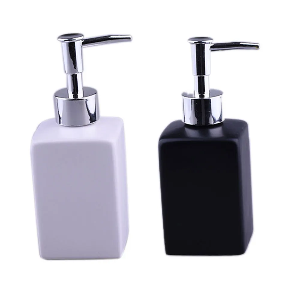

Household Hotel Bathrooms Soap Dispensers Compact Ceramic Hand Sanitizer Bottles Shower Gel Shampoo Boxes