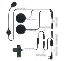2 Pin PTT Motorcycle Helmet Headset for BAOFENG UV-5R two way radio CB Ham Radio Earphone