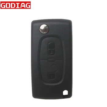 

For Citroen Remote Key 2 Button 433MHZ HU83( with groove) for Citroen Remote Key 433MHZ