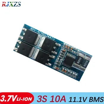 

3S 10A 11.1V li-ion DIY BMS PCM battery protection board bms pcm with balancing for LicoO2 Limn2O4 li battery