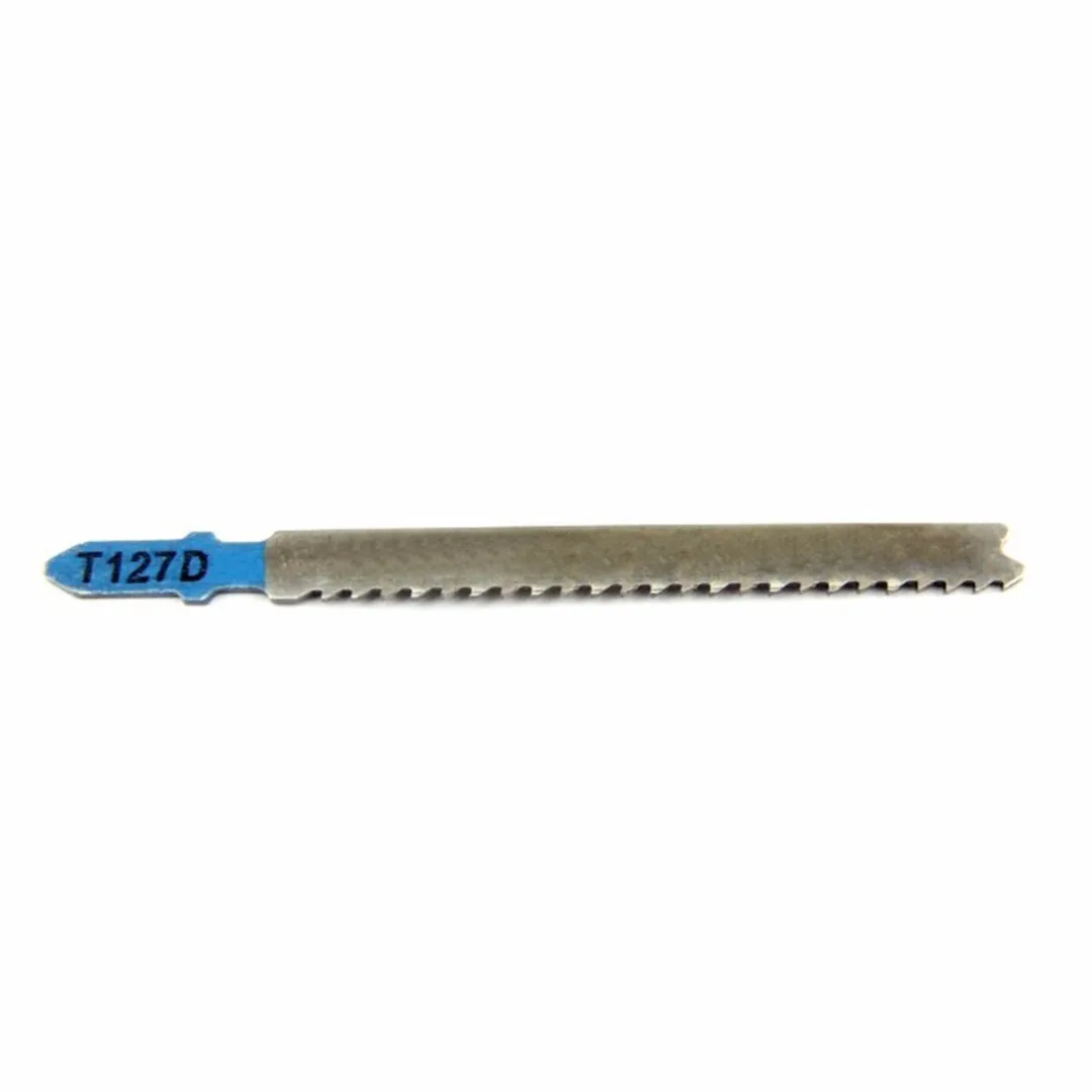 5pcs/lots New HCS T127D Curved Jigsaw Blades For Aluminium Metal Cutting 100mm Length