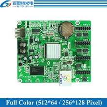 TF-QS2N 4* HUB75 RJ45 сетевой порт+ USB порт полноцветный светодиодный дисплей