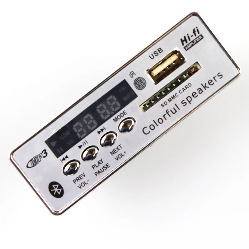 Car USB Bluetooth Hands-free MP3 Player Integrated MP3 Decoder Board Module with Remote Control USB FM Aux Radio for Car Car USB Bluetooth Hands-free MP3 Player Integrated MP3 Decoder Board Module with Remote Control USB FM Aux Radio for Car