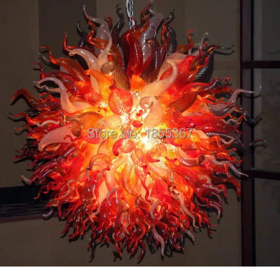 

Free Shipping Stylish Artistic Restaurant Chandelier Round Shape Decoration Lighting