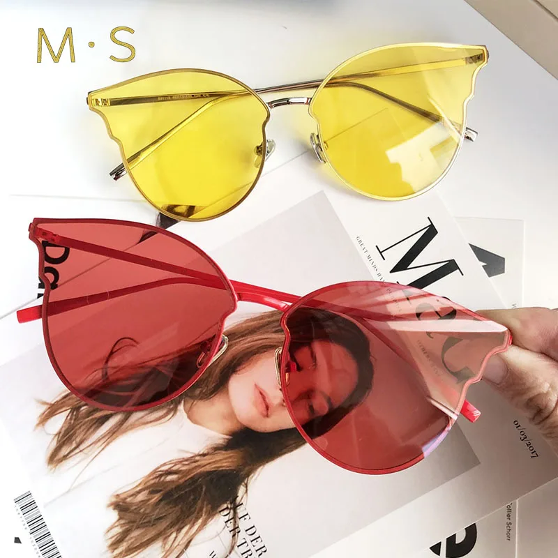 

Fashion Sunglasses 2018 Women Luxury Brand Designer Vintage Sun glasses Female Cat eye Glasses For Girl High Quality Eyewear