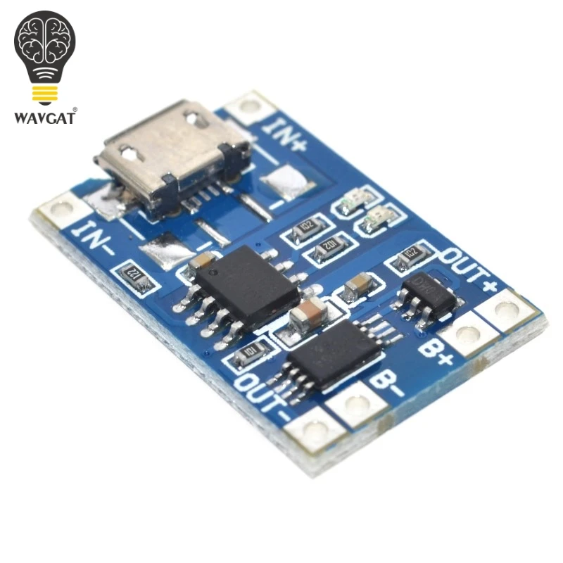 5 шт. зарядная плата TP4056 с Micro USB В 1A 18650|charging board|battery charger modulecharger module |
