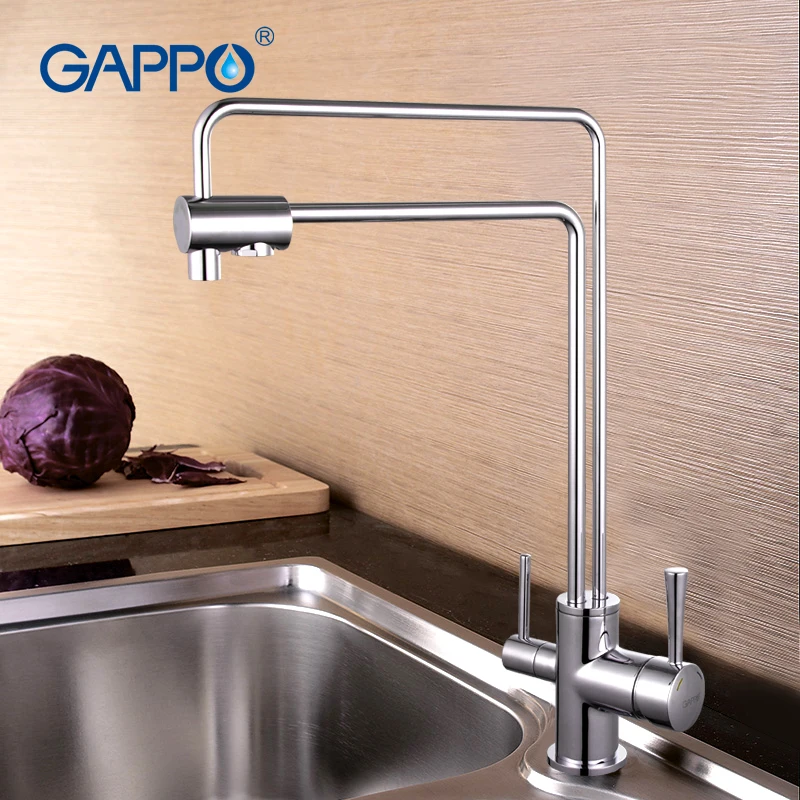 GAPPO смеситель для воды хромированный кухонный раковины torneira латунный гибкий кран