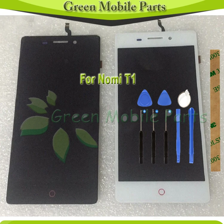 

100% Tested One By One LCD Display For Nomi T1 LCD Display Digitizer Glass Replacement