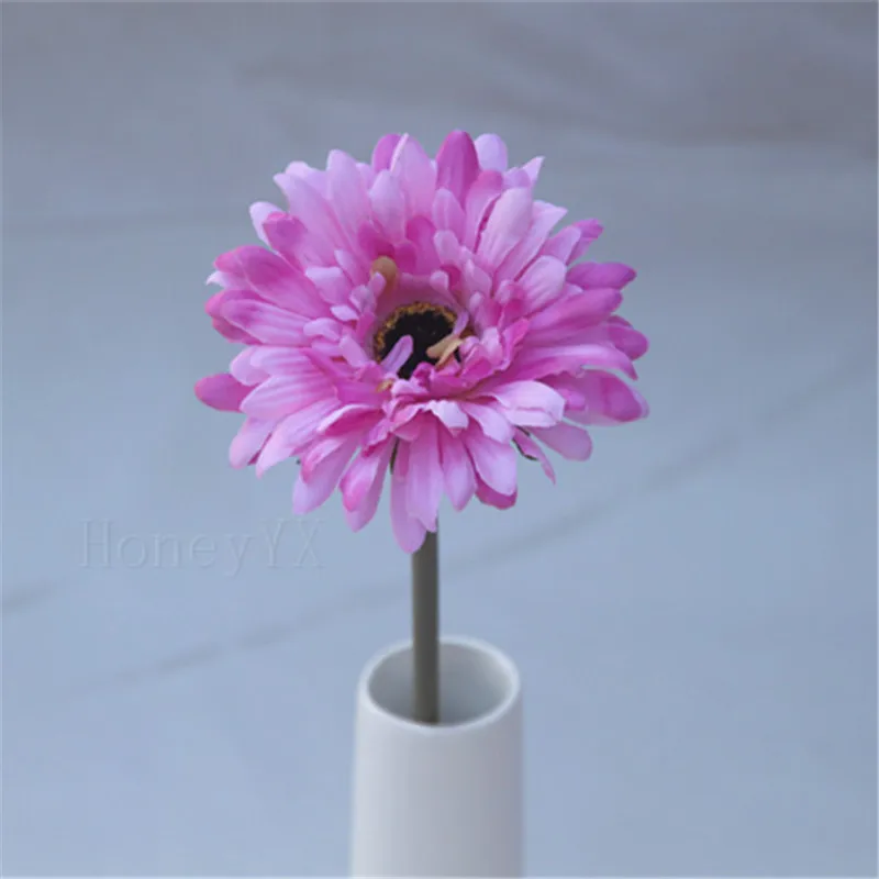 Buy Purple Artificial Gerbera Daisy Flowers Heads DIY