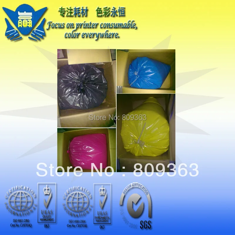 (4pcs/lot) Supply bulk laser printer refill color toner powder refill
