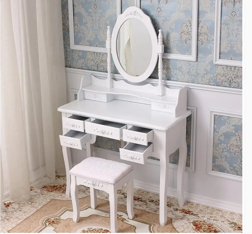 European dressing table bedroom garden small apartment simple dressing table modern princess mini economic makeup table