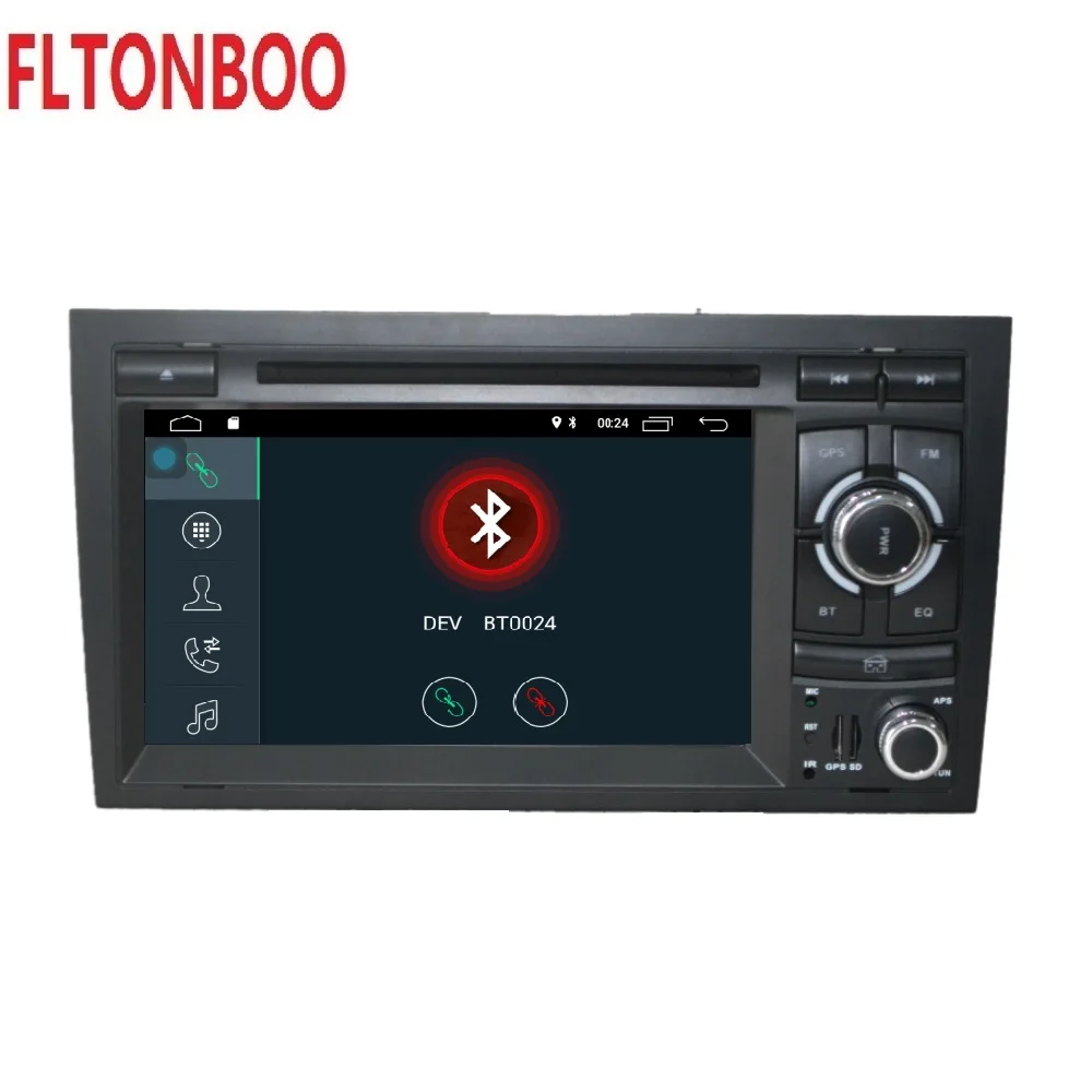 Perfect 7" Android 9 for AUDI A4 2din car dvd,gps navigation,wifi,radio,bluetooth,Steering wheel Canbus,free 8g map mic,touch screen 3