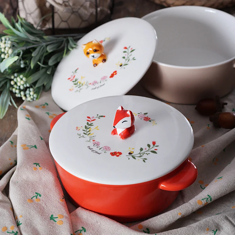Миска для риса миска салата фруктового дерева керамическая привлекательная супа