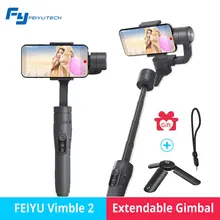 FEIYUTECH Feiyu vimble 2 Gimbal Smartphone 3 Axis Stabilizer with extend rod for iPhone 6 7 8 Gopro action camera HUAWEI Samsung