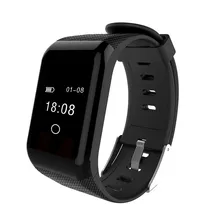 Водонепроницаемый сердечного ритма Смарт Band Bluetooth крови кислородом наручные часы умный Браслет автобус метро оплаты умный Браслет