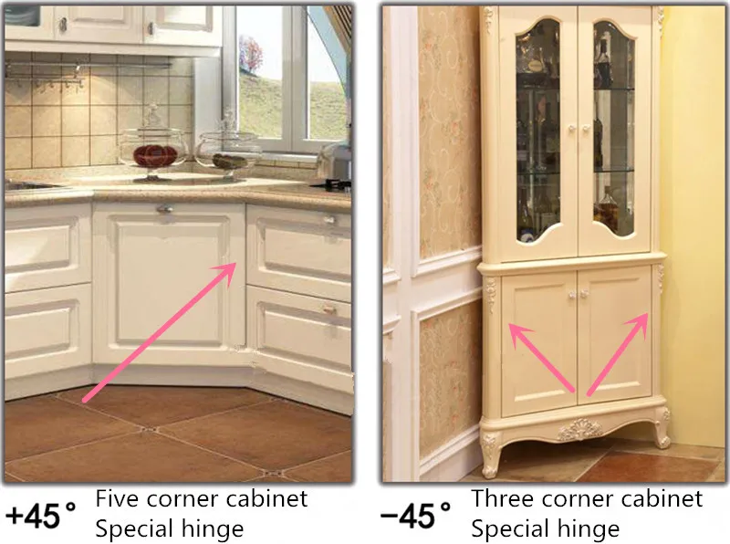 KK& FING-45 градусов Угловые складные дверные петли для шкафа, 45 угловые петли, фурнитура для дома, кухни, ванной комнаты, шкаф с винтами