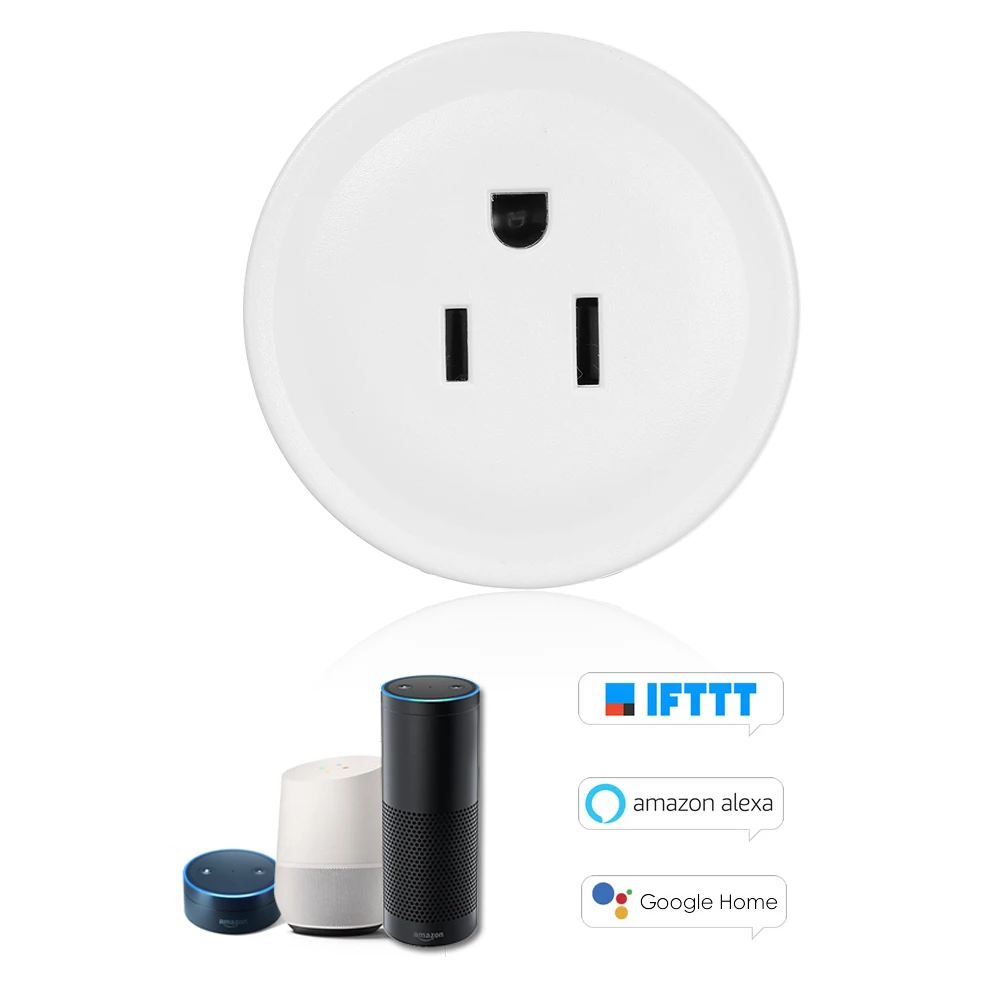 Smart WiFi Socket Remote Control Plug Anywhere Timing Function Voice for Amazon Alexa and Google Home IFTTT | Электроника